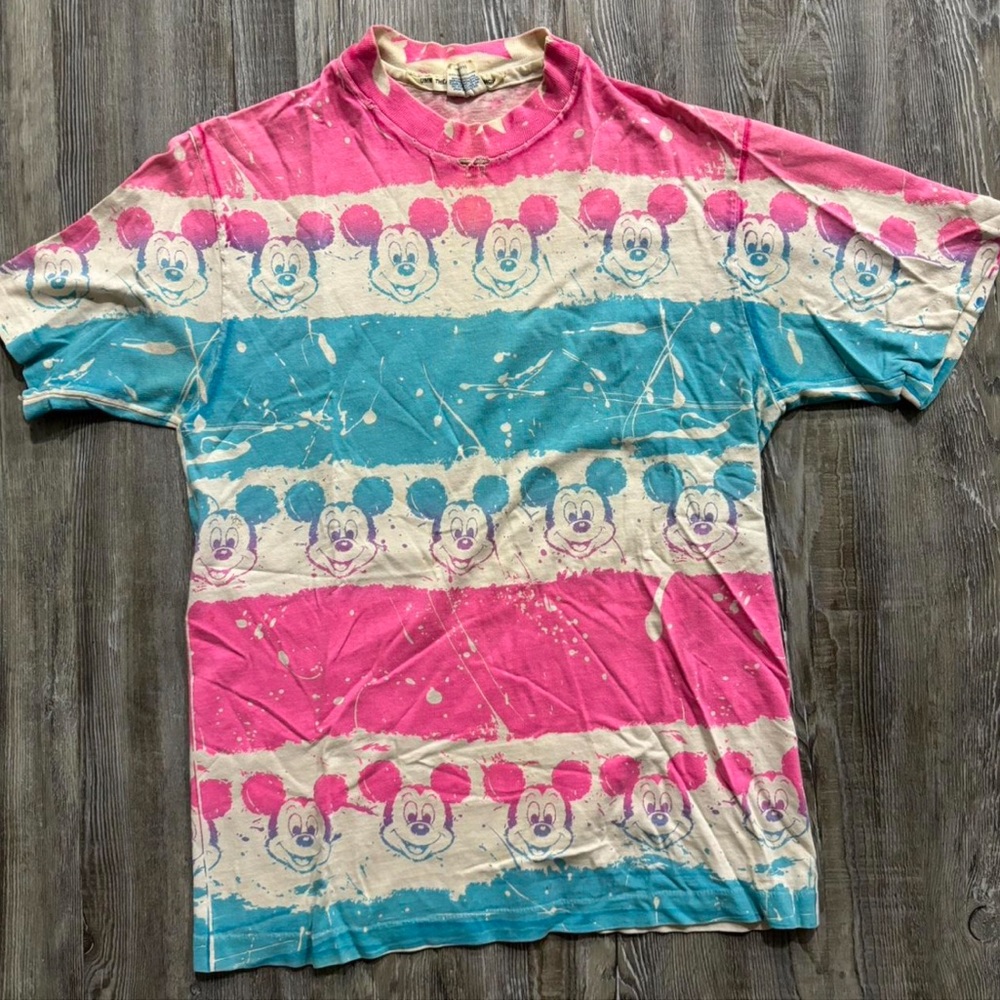 80s Vintage Disney Mickey Mouse T Shirt